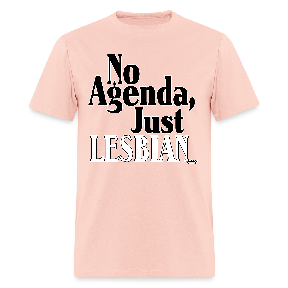 No Agenda Just : Lesbian - blush pink