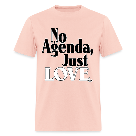 No Agenda Just : Love - blush pink