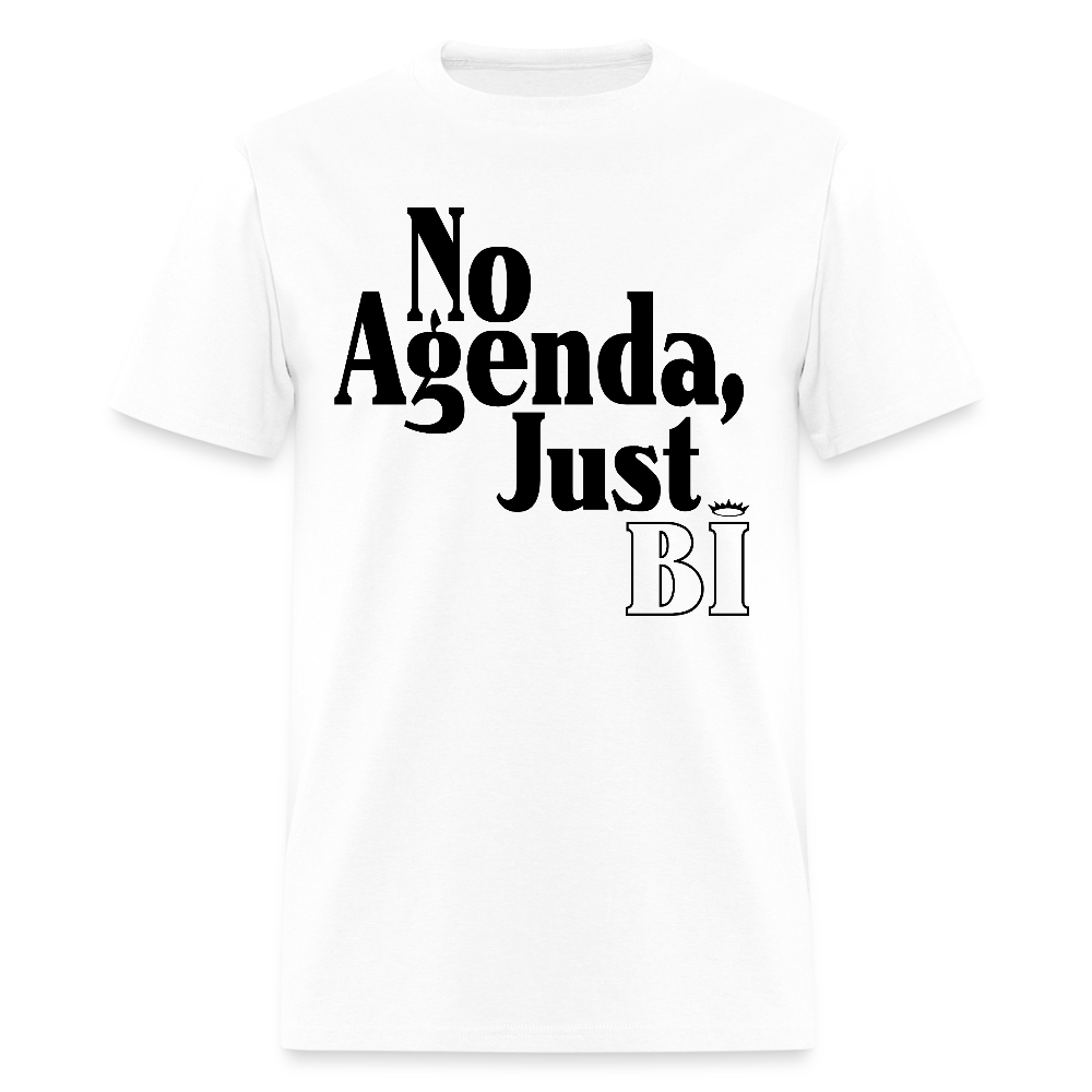 No Agenda Just : Bi - white
