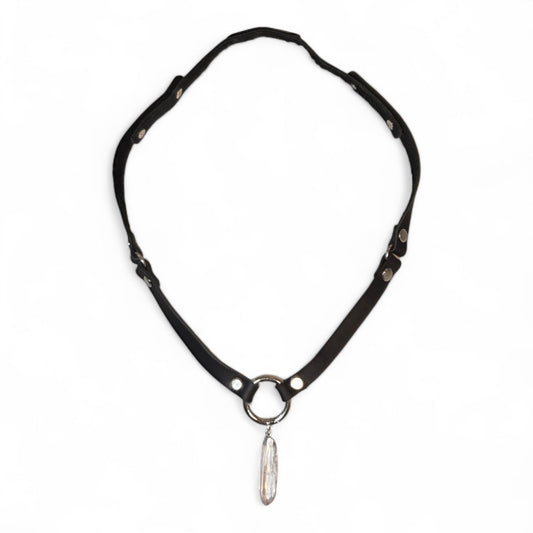 Leather Harness Necklace