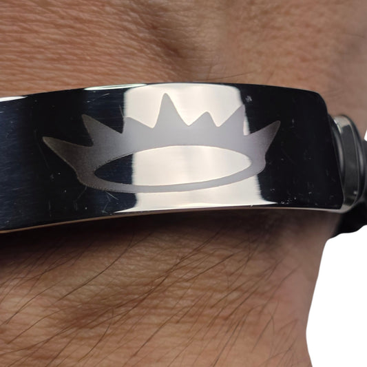 Silicone Steel Bracelet | Kitty Leather | Jewelry