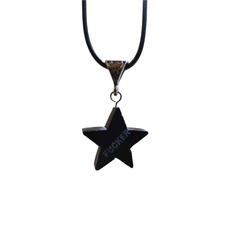 Star FKR Obsidian Pendant