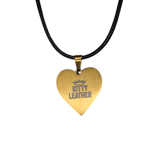 Meow & Woof Heart Pendants