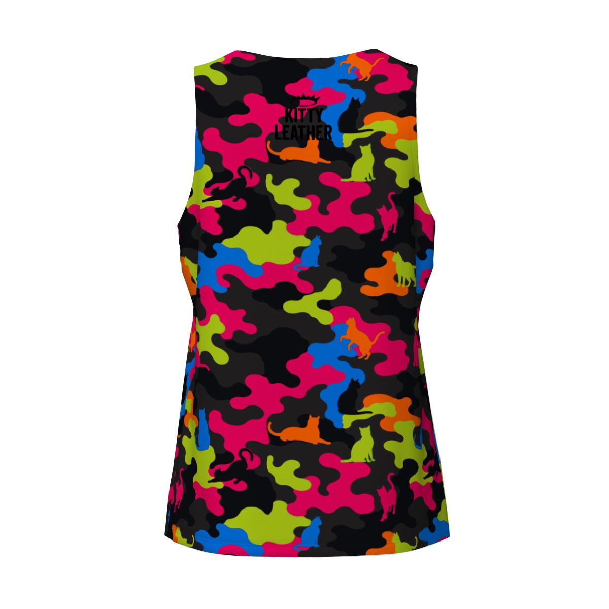 Cat Camo Tank Top | Kitty Leather