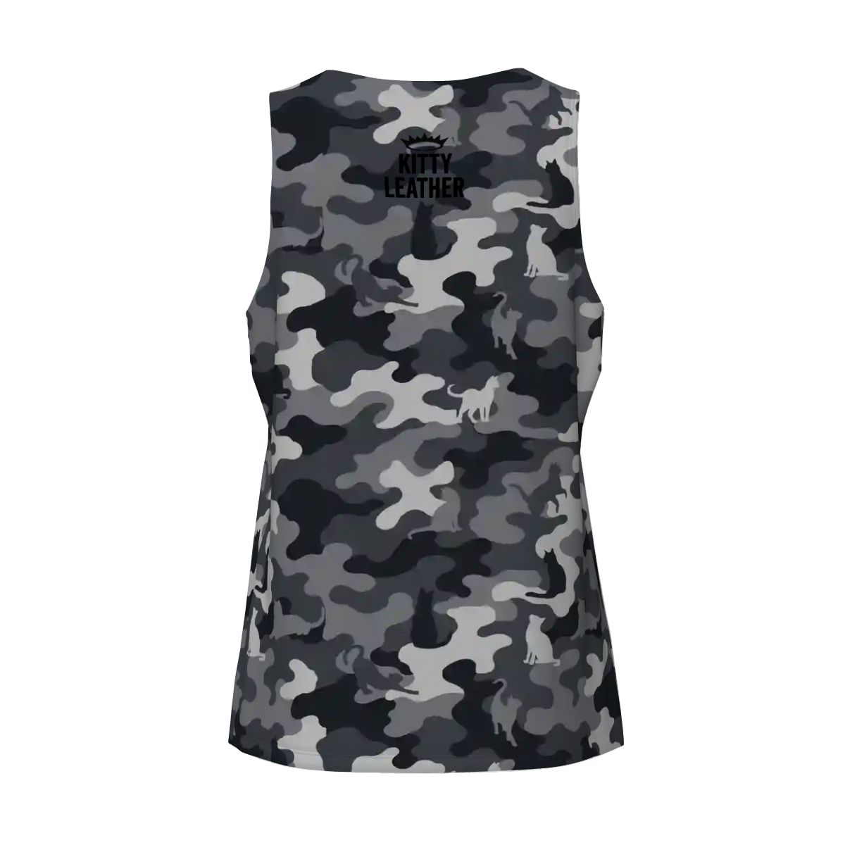 Cat Camo Tank Top |Kitty Leather | Tank Tops
