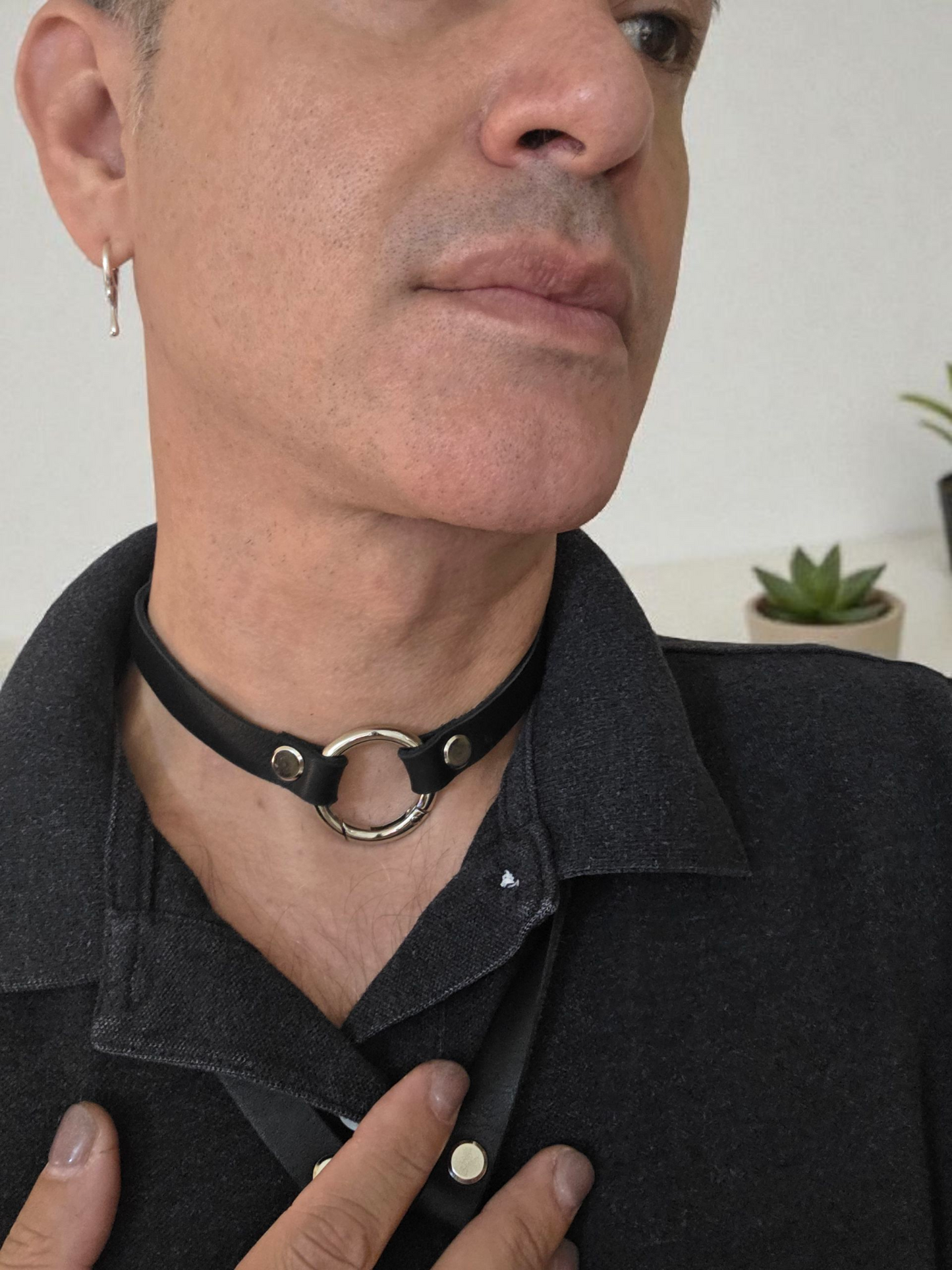 Leather Harness Necklace