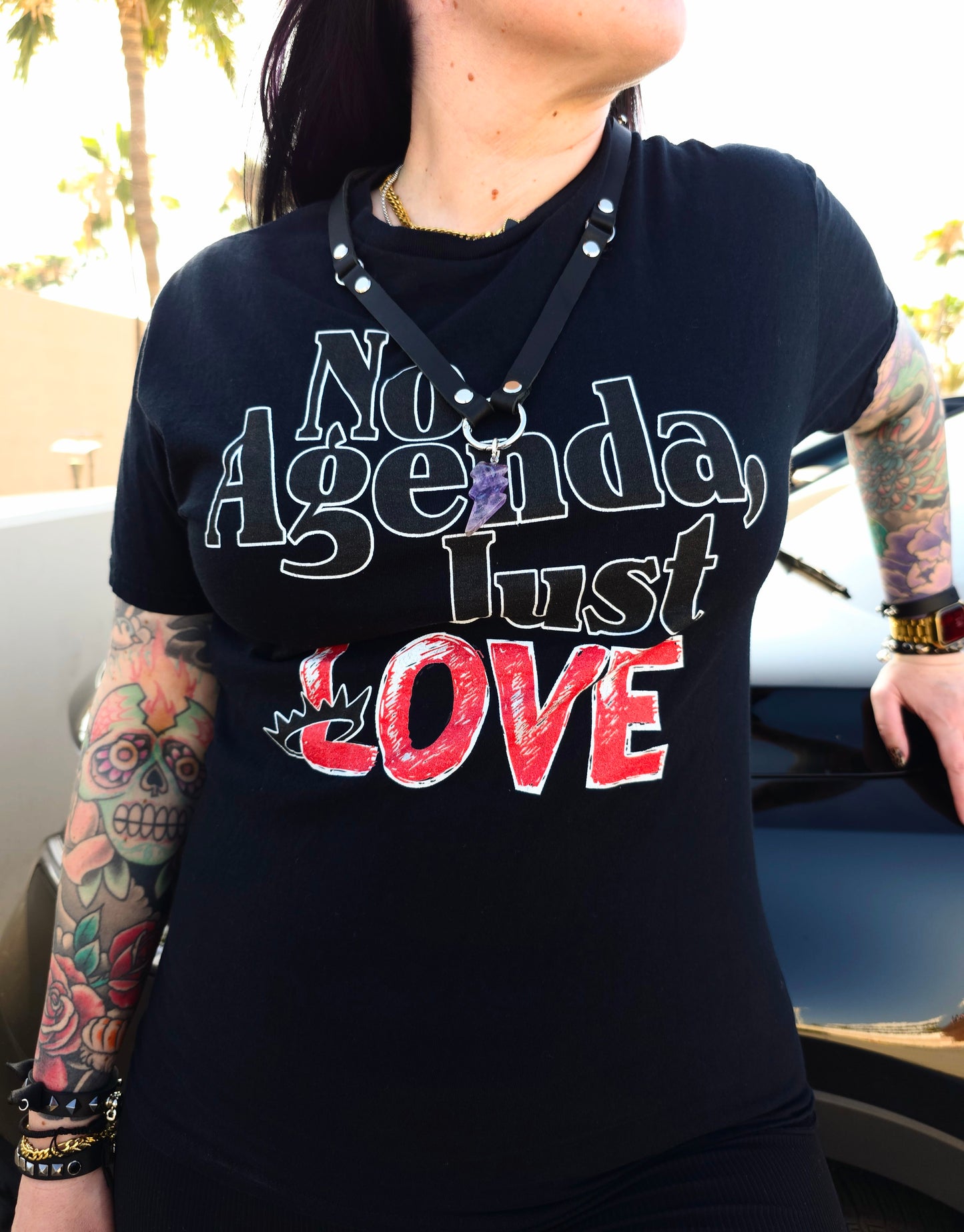 No Agenda T-Shirt - Love (Special Edition)