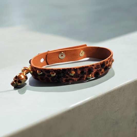 Leopard Kitty Bracelet