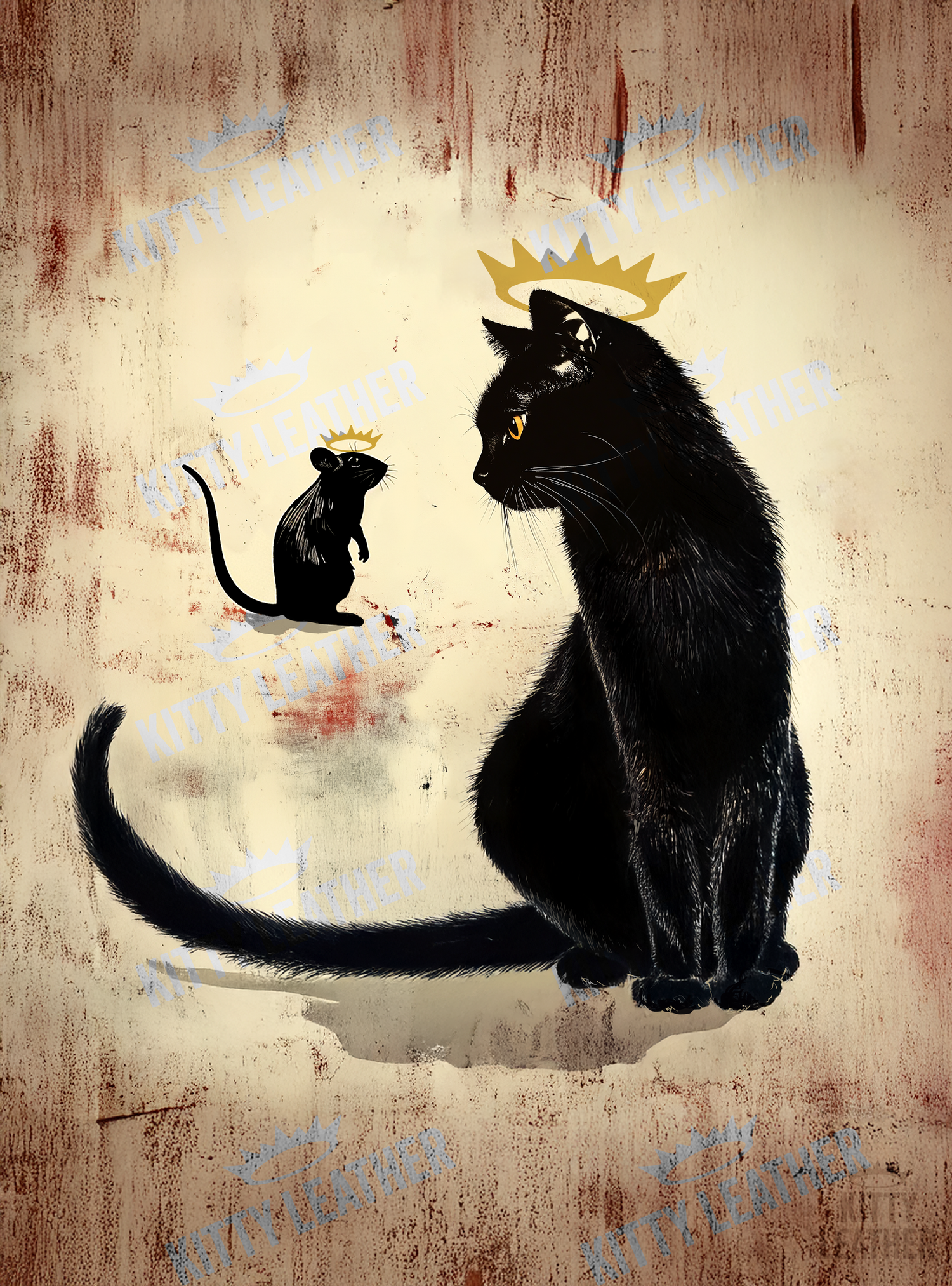 Kitty Leather Art | Art Prints | Kitty Leatther