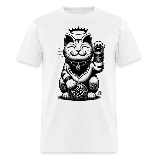 Lucky Neko Classic T-Shirt - white