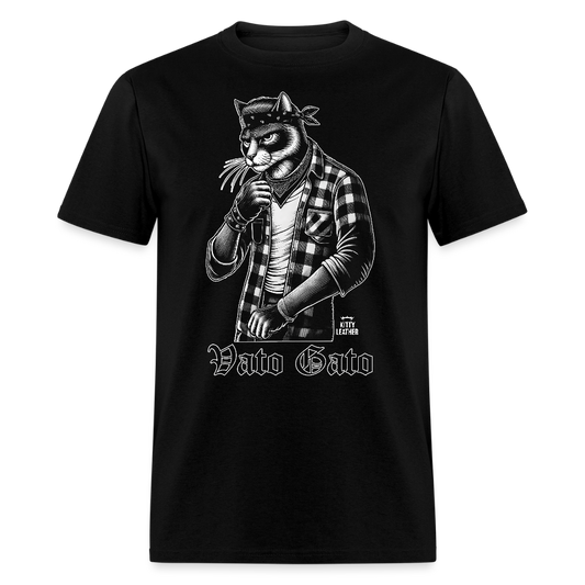 Vato Gato  T-Shirt - black