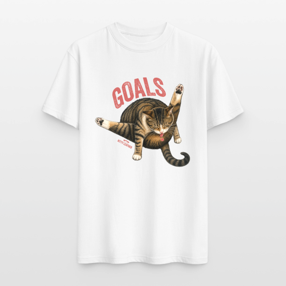 Kitty Leather | Goals | T-Shirt - white