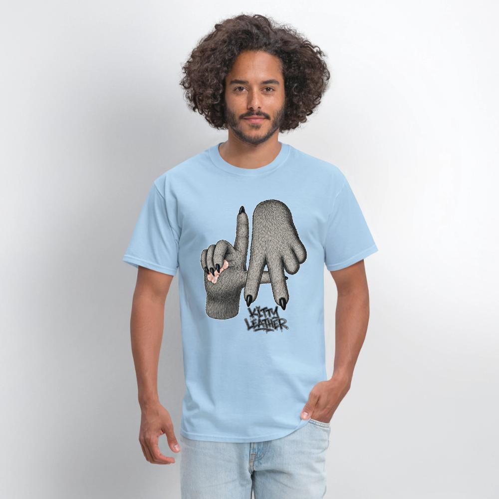 Kitty Leather LA - Hands Shirt - powder blue