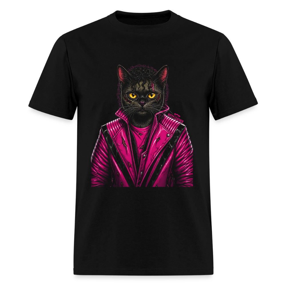 Thriller Kitty T-Shirt | Halloween Shirts | Kitty Leather - black
