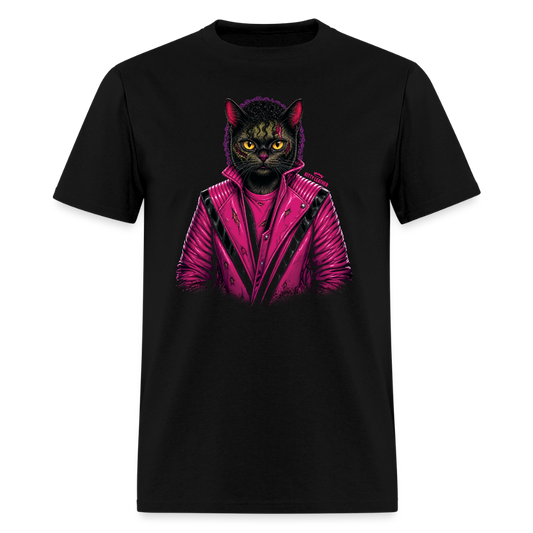 Thriller Kitty T-Shirt | Halloween Shirts | Kitty Leather - black