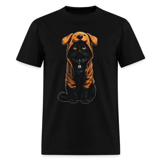 Black Cat in Dog Clothing | Kitty Leather - black