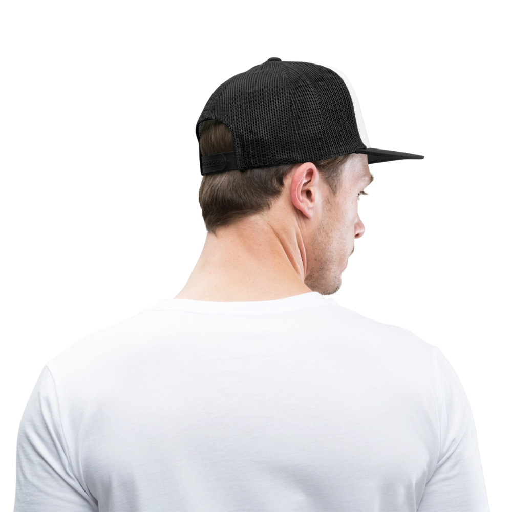 STUD Trucker Hat - white/black