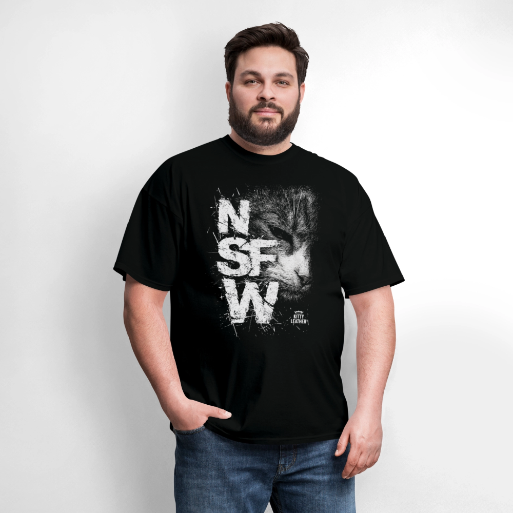 NSFW Kitty Shirt - black