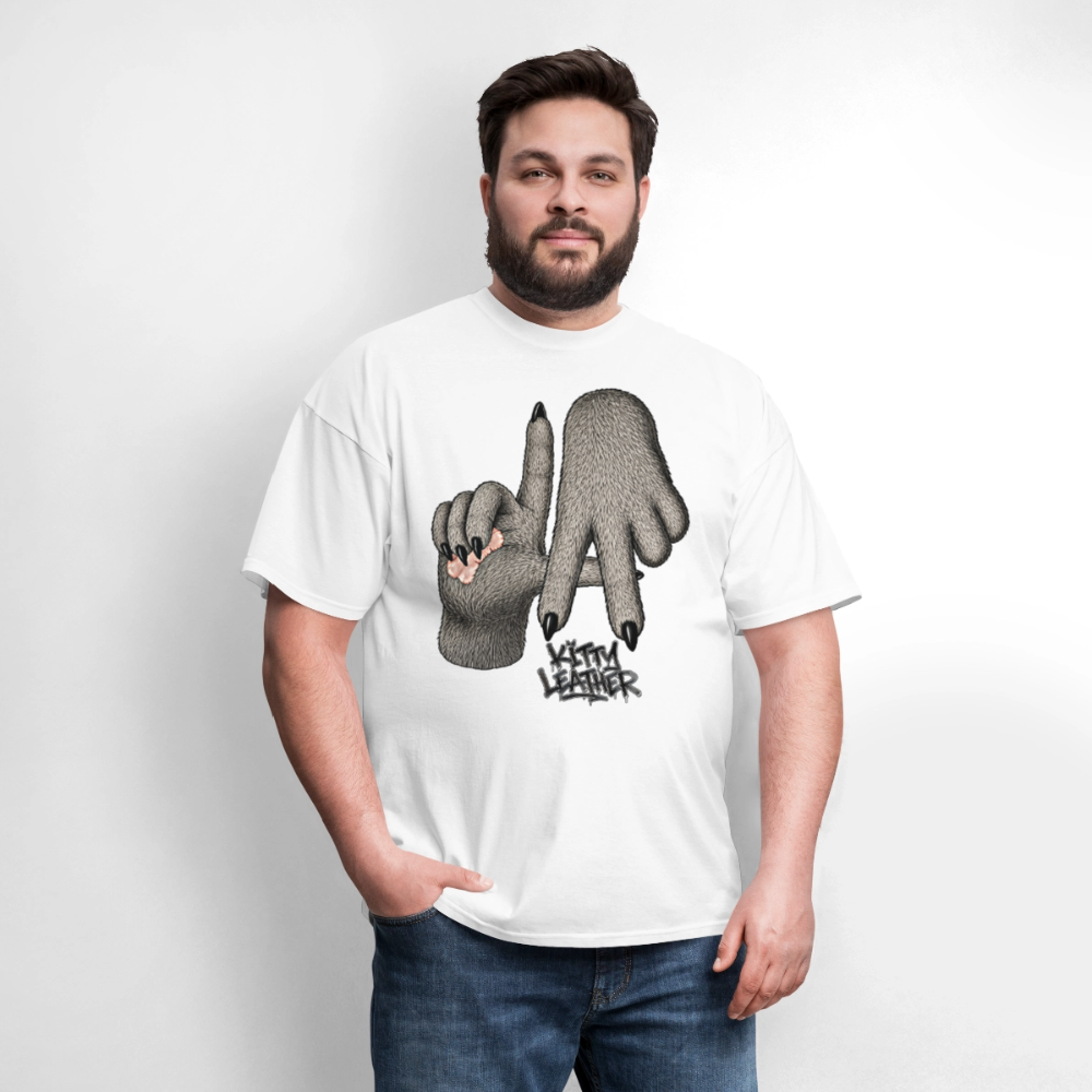 Kitty Leather LA - Hands Shirt - white