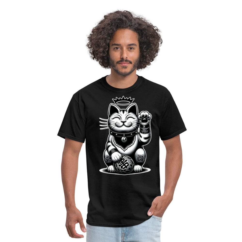 Lucky Neko Classic T-Shirt - black