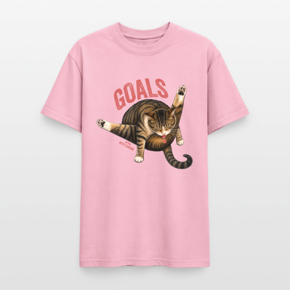Kitty Leather | Goals | T-Shirt - light pink