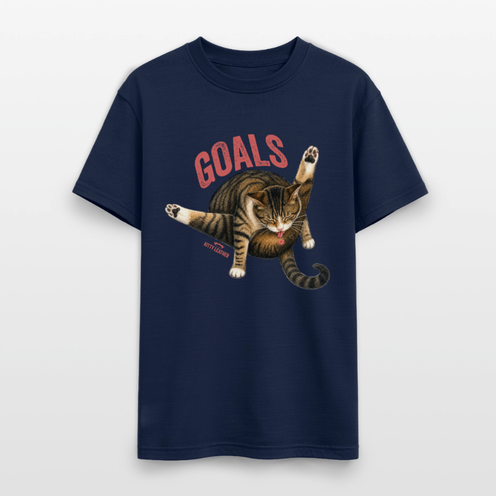 Kitty Leather | Goals | T-Shirt - navy