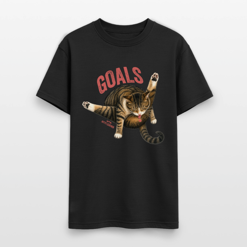 Kitty Leather | Goals | T-Shirt - black