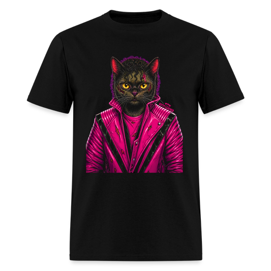 Thriller Kitty T-Shirt | Halloween Shirts | Kitty Leather - black