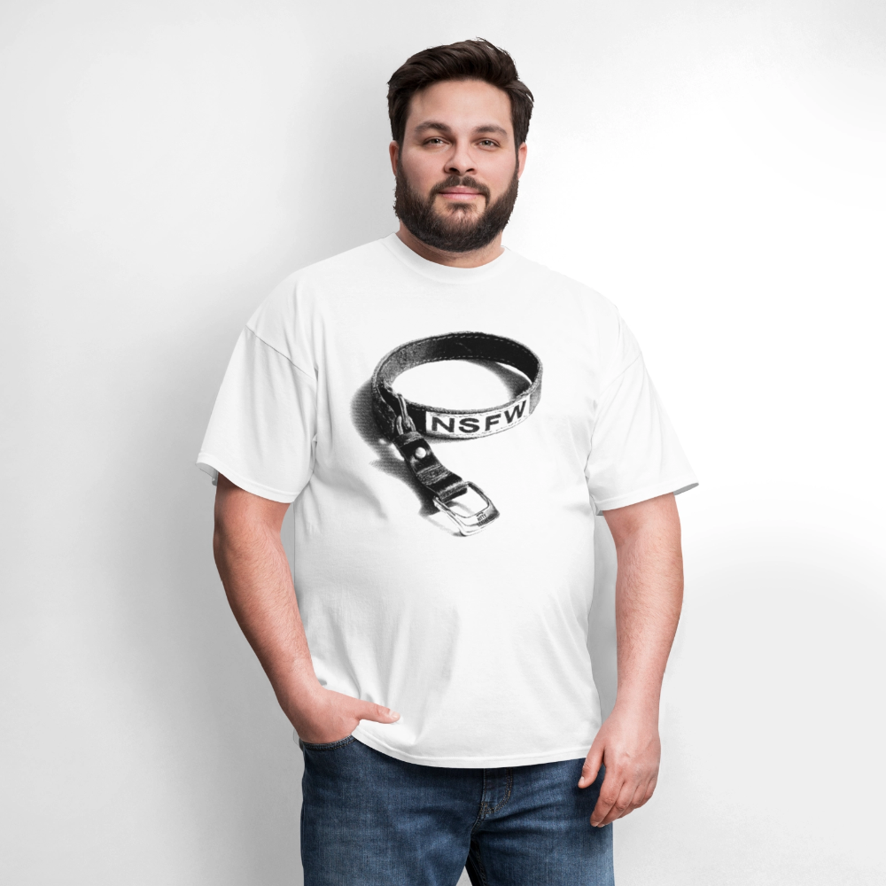 NSFW - Collar T-Shirt (LIMITED) WHT - white