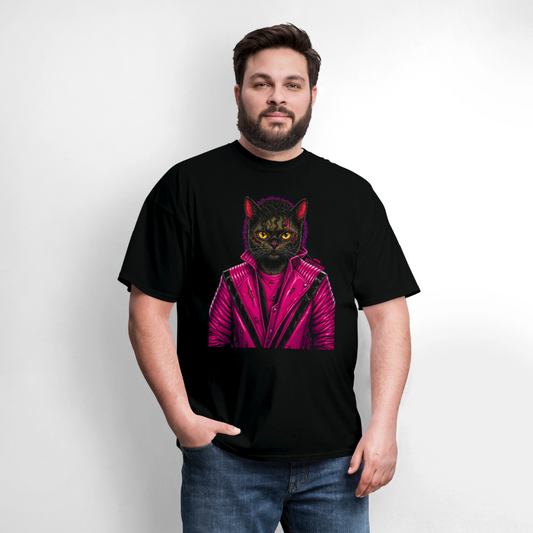 Thriller Kitty T-Shirt | Halloween Shirts | Kitty Leather - black