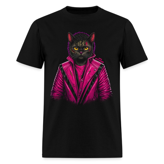 Thriller Kitty T-Shirt | Halloween Shirts | Kitty Leather - black
