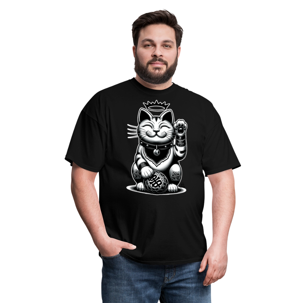 Lucky Neko Classic T-Shirt - black