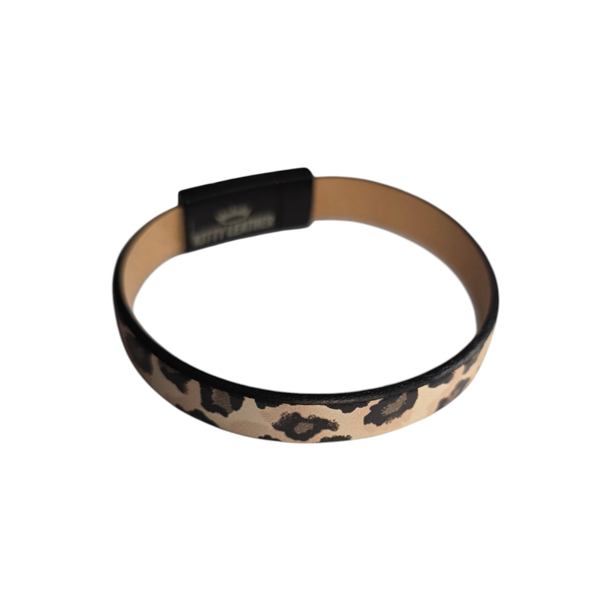 New Snow Leopard | Leather Bracelet | Kitty Leather
