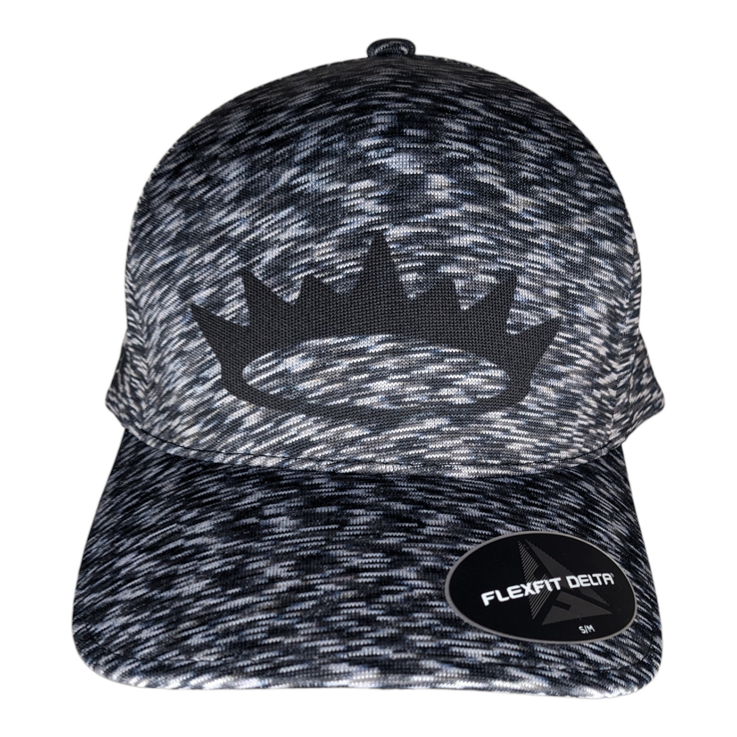 Crown Logo Hat (Black And White Woven Pattern)