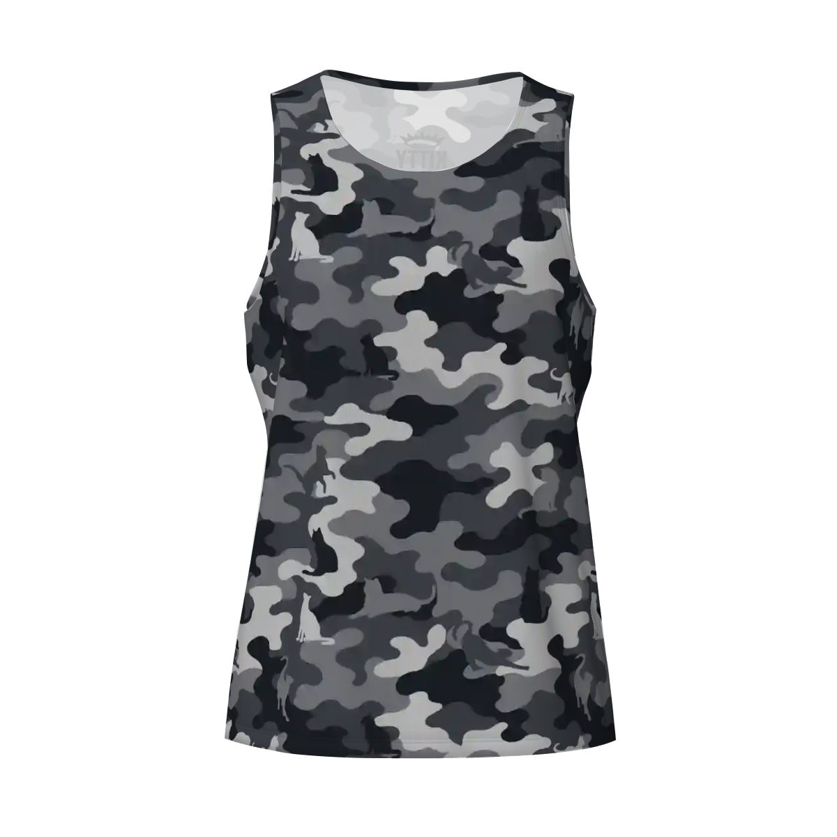 Cat Camo Tank Top |Kitty Leather | Tank Tops