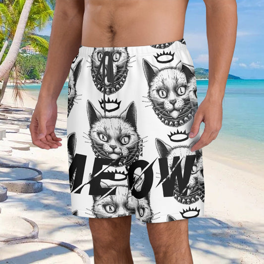 Kitty Leather Swim Trunk |Kitty Leather | Swim Wear